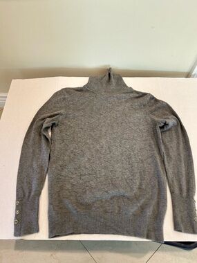 Josephs Gray Women’s Turtleneck Sweater - Classic Knit size small